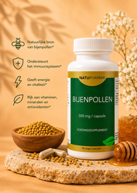 Bijenpollen sfeerfoto