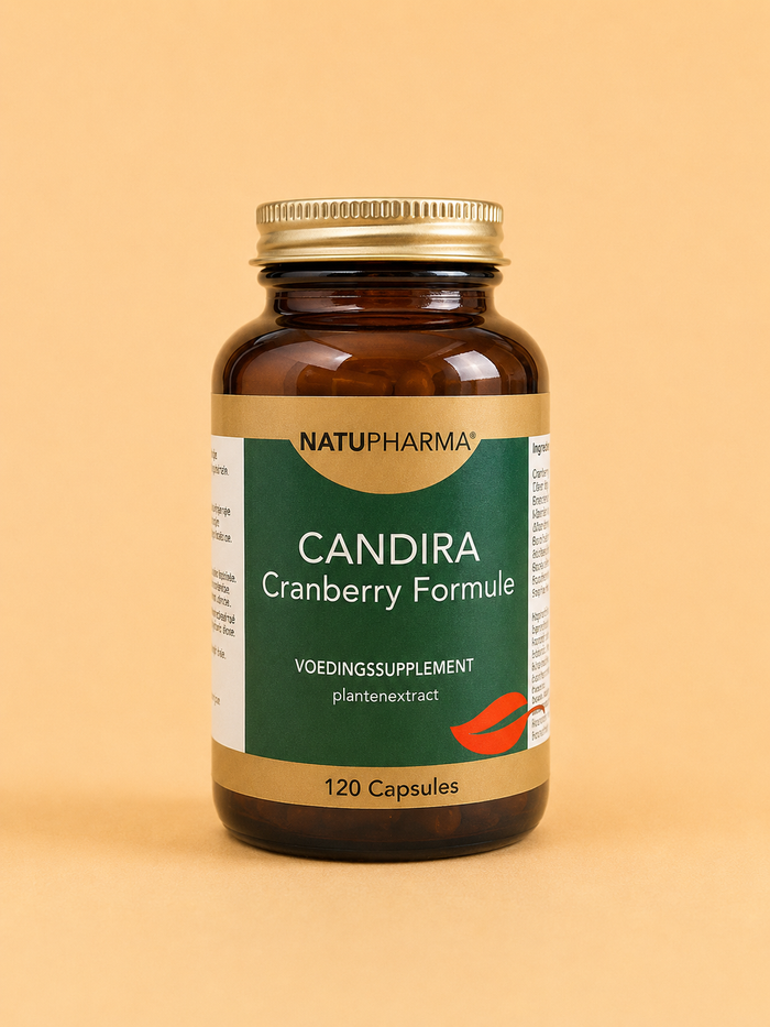 Natupharma Candira — Cranberry & D-Mannose, 120 capsules