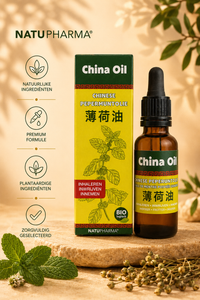 Natupharma China Olie – Chinese pepermuntolie 30ml
