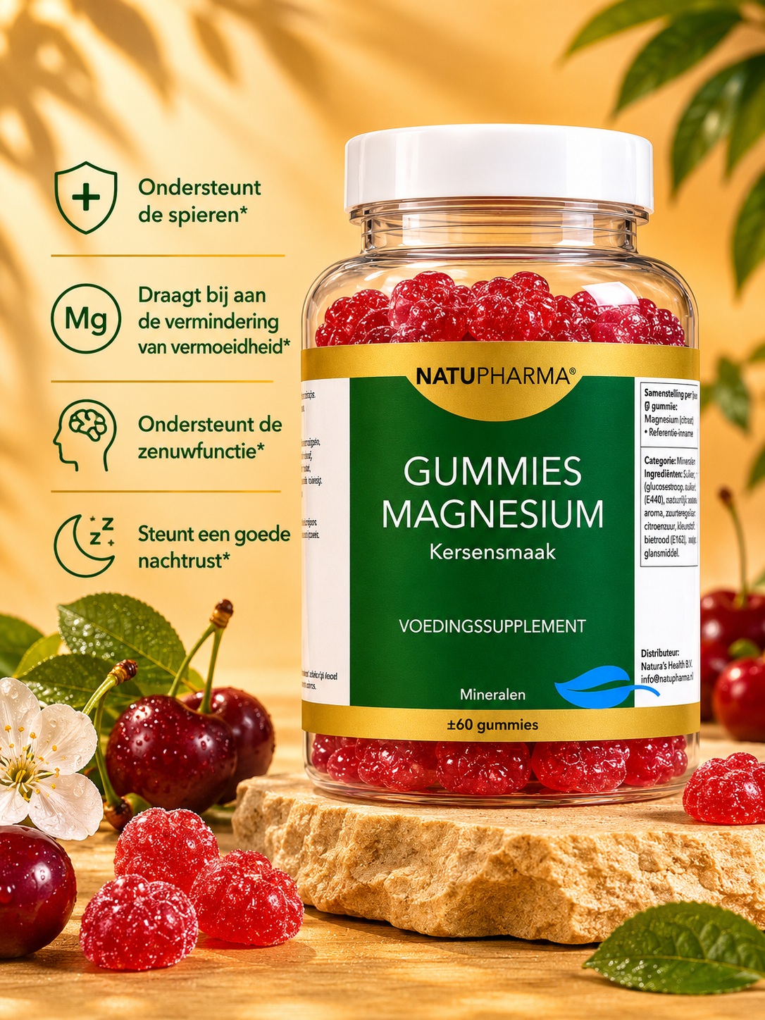 Gummies Magnesium sfeerfoto