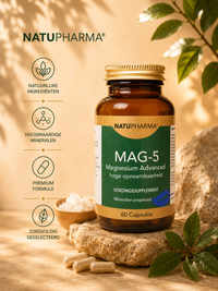 Natupharma Magnesium Advanced 5 Complex – 60 capsules