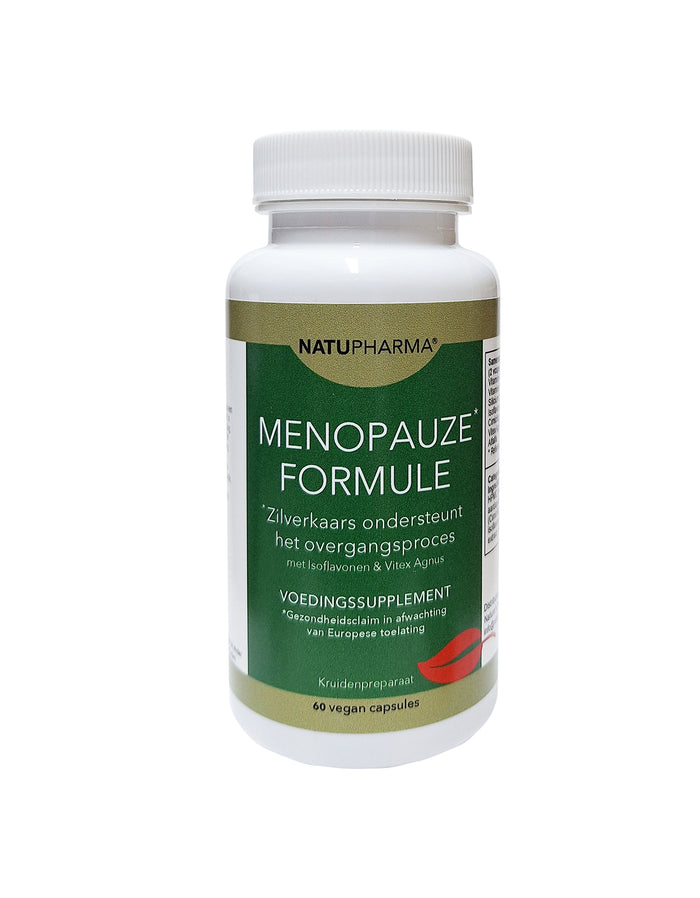 Natupharma Menopauze Formule - met Zilverkaars, Isoflavonen en Vitex Agnus Castus 60st