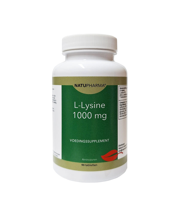 Natupharma L-Lysine 1000 mg 90 tabletten