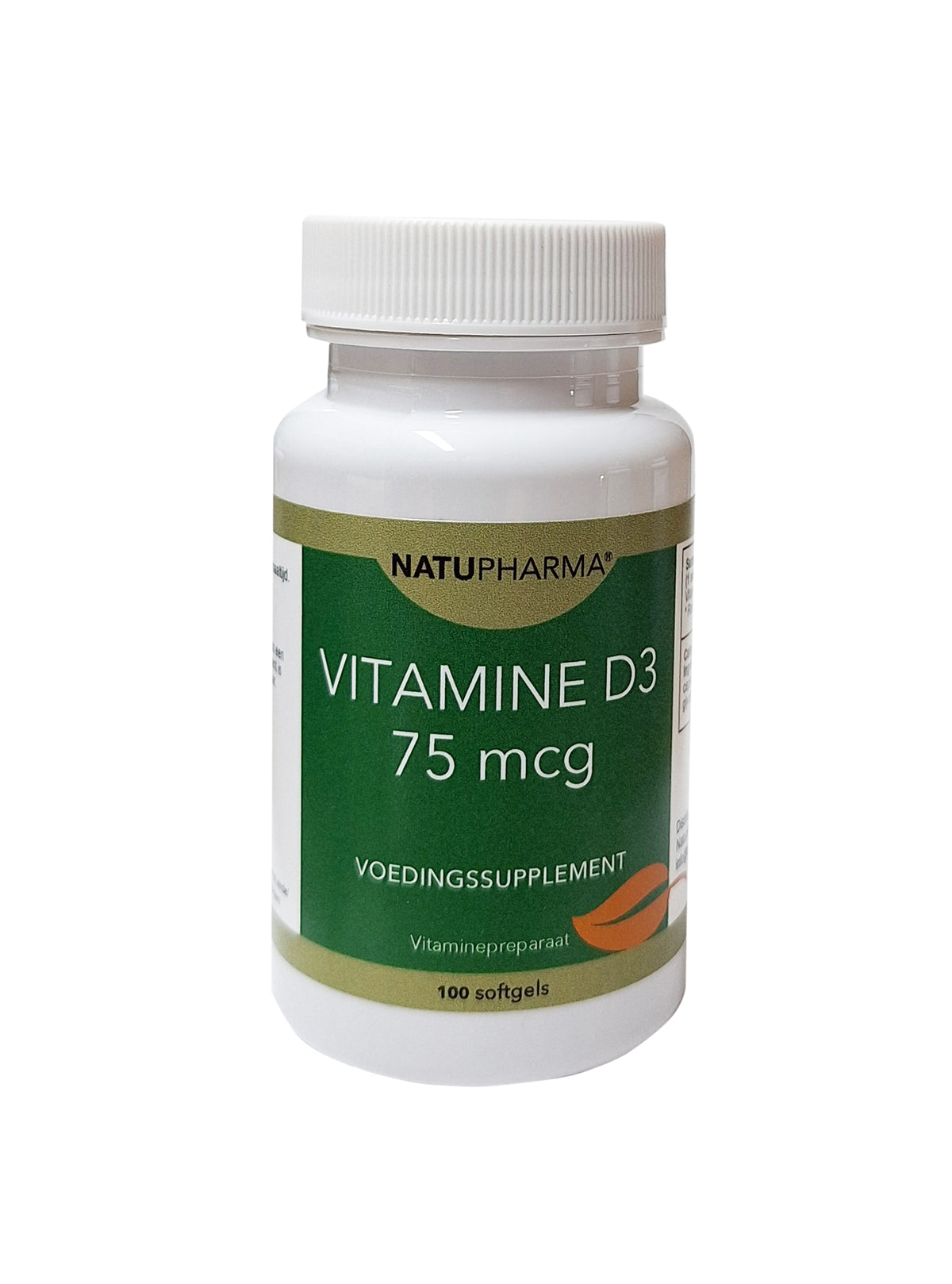 Natupharma Vitamine D3 75 mcg 100 caps