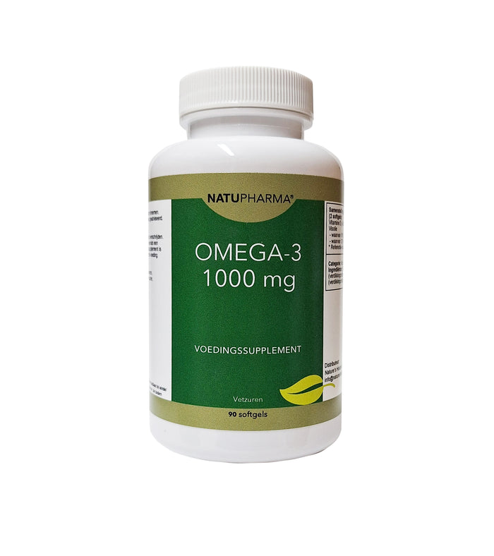 Natupharma Omega 3 - 1000 mg zuivere visolie 90st