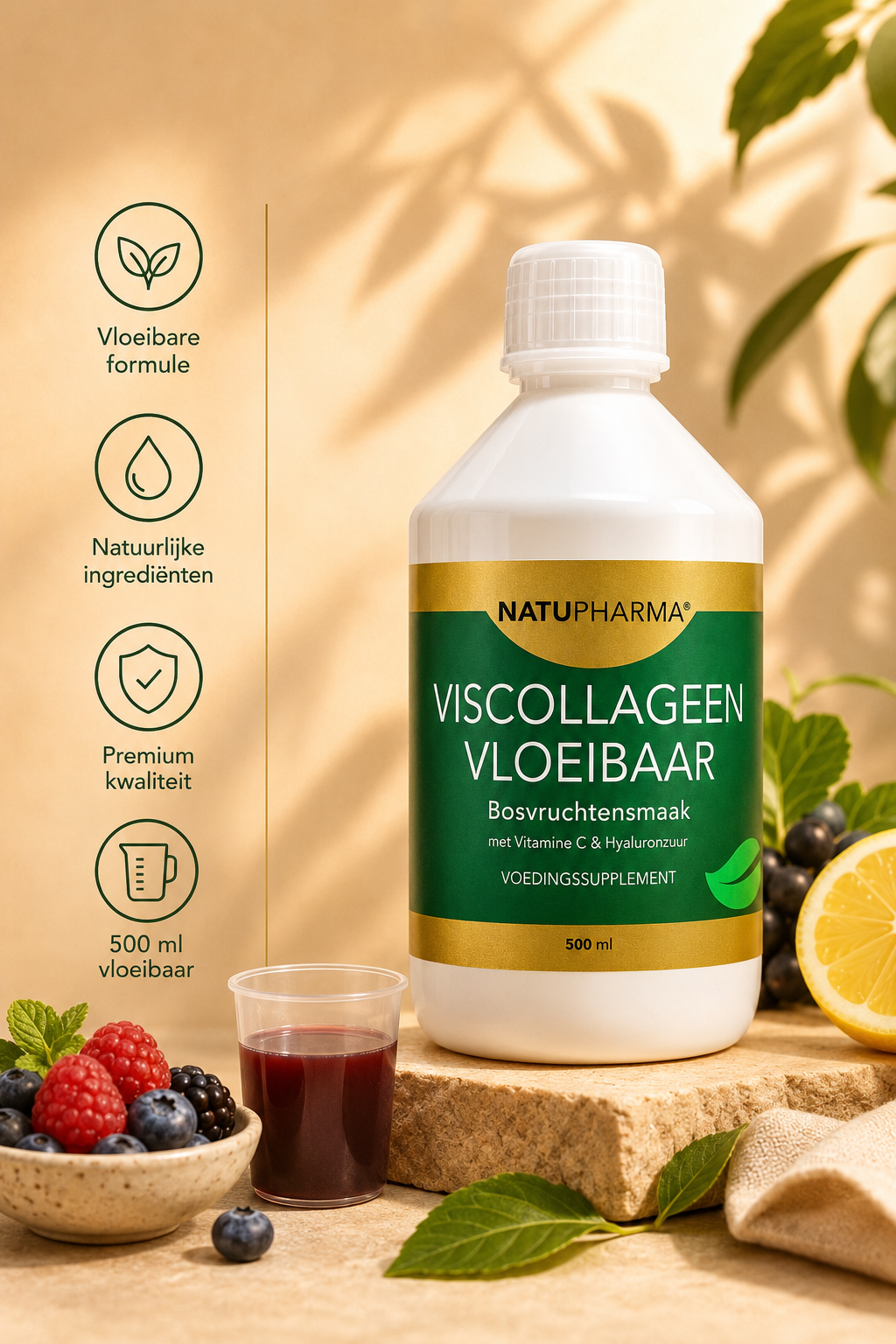 Viscollageen vloeibaar sfeerfoto