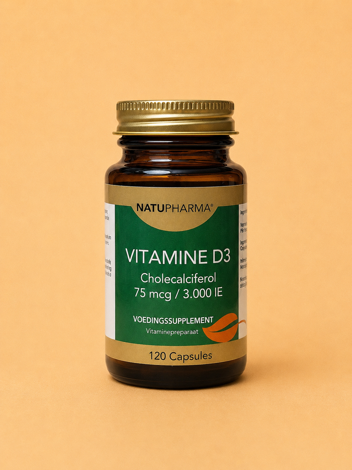 Vitamine D3 120 caps productfoto